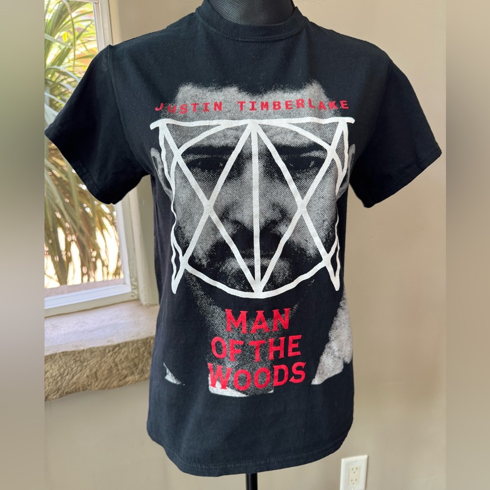 Justin Timberlake - Man Of The Woods Graphic Tour Merch T-Shirt Women’s Size S